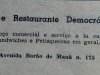Bar Democrático - Folha de Mauá - 28 de maio de 1955
