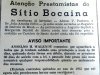 Sitio Bocaina, 1969