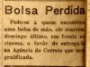 Bolsa perdida em frente ao cine Santa Cecília, 1952