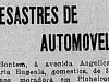 Desastres de Automóvel