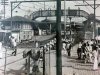 Estação de Santo André nos anos 1970