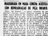 É Inaugurada em Mauá a Concha Acústica, 15 de julho de 1962