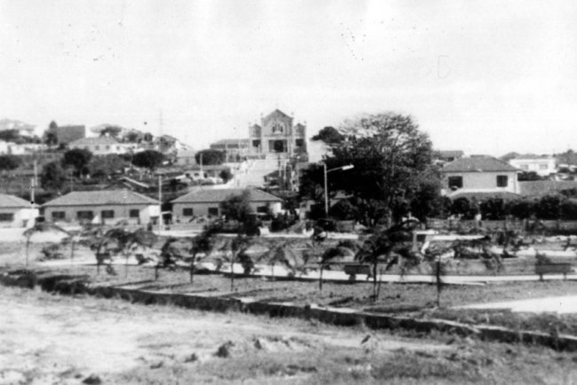 Rara Imagem Revela Como Era a Praça 22 de Novembro nos Anos 50