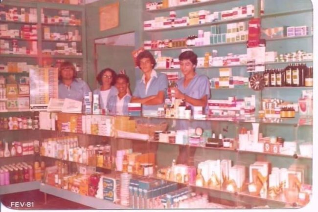 Farmácia década 80
