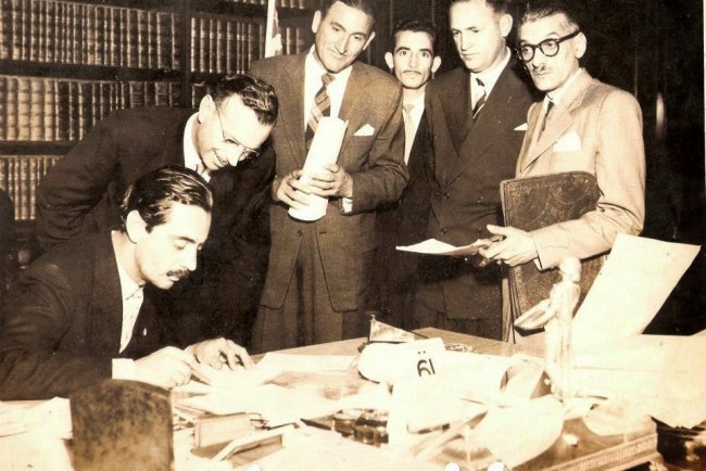 Fotos históricas: Jânio Quadros com Ennio Brancalion