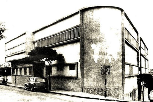 Hospital e Maternidade Dr. Christóvão da Gama em Santo André meados de 1950