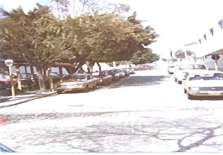 Rua Japão década de 70