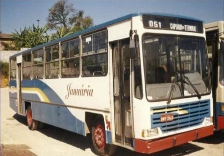 Ônibus de Mauá em meados de 90