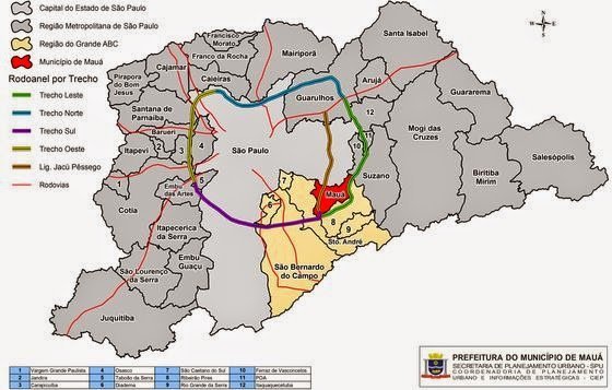 Mauá: Localização Geográfica