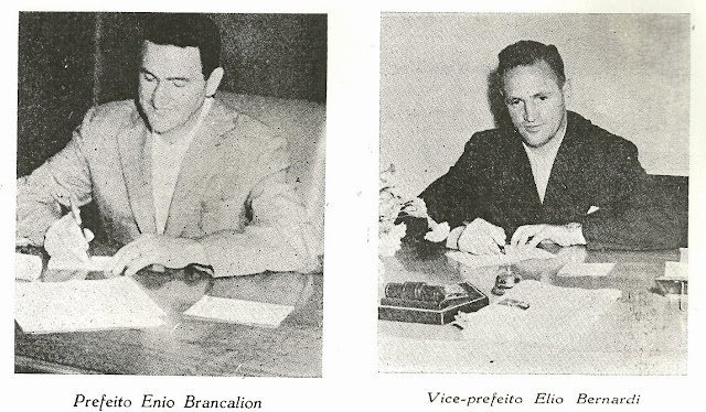 Os primeiros Prefeito e Vice Prefeito de Mauá