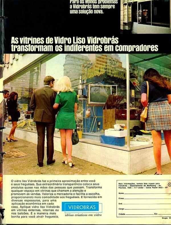 Publicidade de 1970 da Vidrobrás