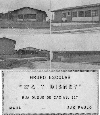 Grupo Escolar Walt Disney anos 1970