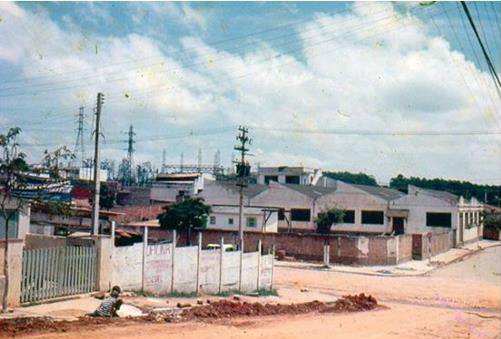 Rua Santa Cecília, bairro Matriz antes e depois