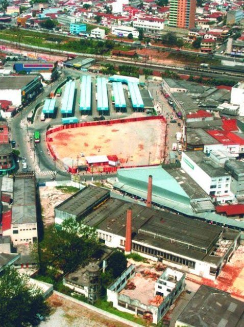 Construção da nova praça 22 de novembro