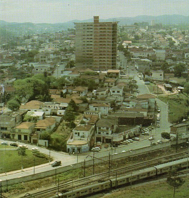 Região central da cidade de Mauá ano:1989