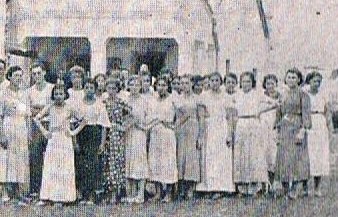 Presença feminina nas fábricas de porcelana