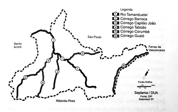 Mauá: Hidrografia local