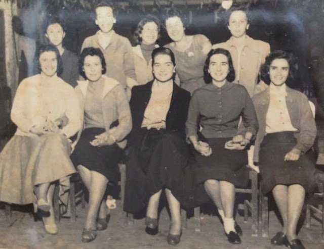 Orlene atuando no teatro do Independente em 1958