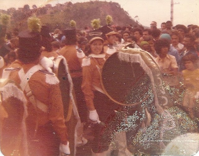 Banda marcial Terezinha Sartori 1974
