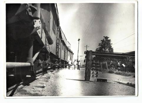Trens em Mauá no ano de 1972