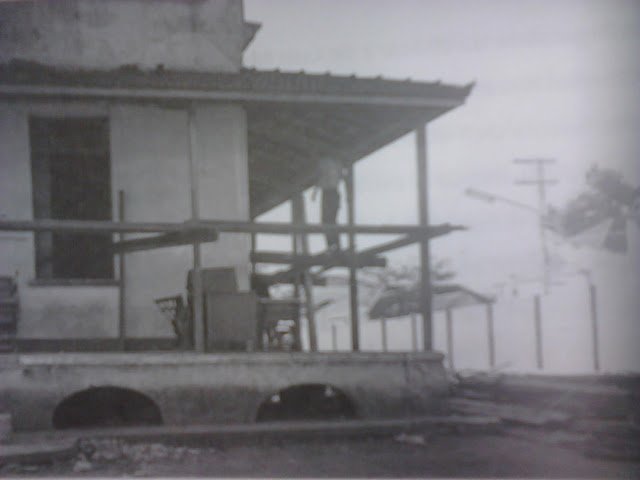 Demolição do antigo Viscondinho em Mauá meados de 1979