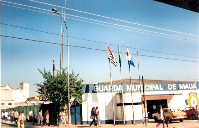 Sede da Guarda Municipal de Mauá anos 90