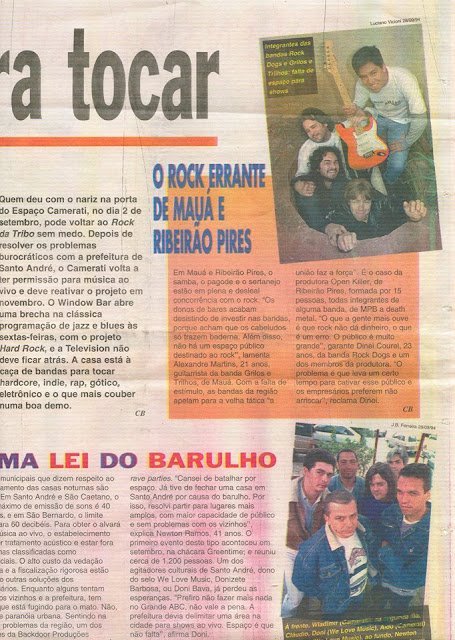 O Rock em Mauá e Ribeirão Pires em 1995