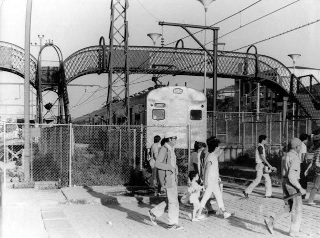 Estação de trem de Mauá, região das porteiras anos 70