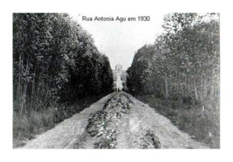 Rua Antonio Agu no ano de 1930, Osasco