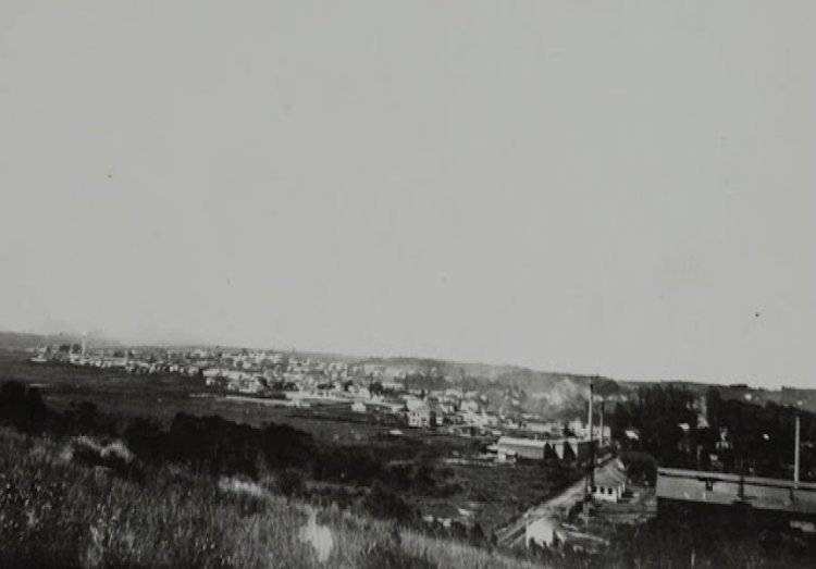 Vista de Santo André, meados dos anos 1920