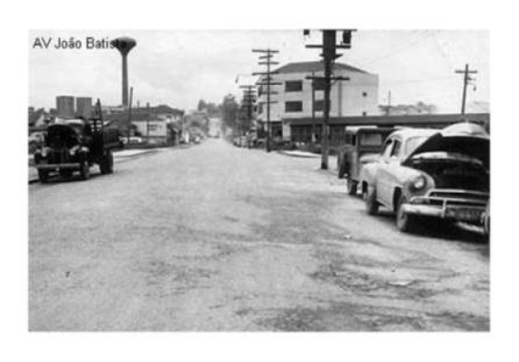 Av. João Batista em Osasco nos anos 50