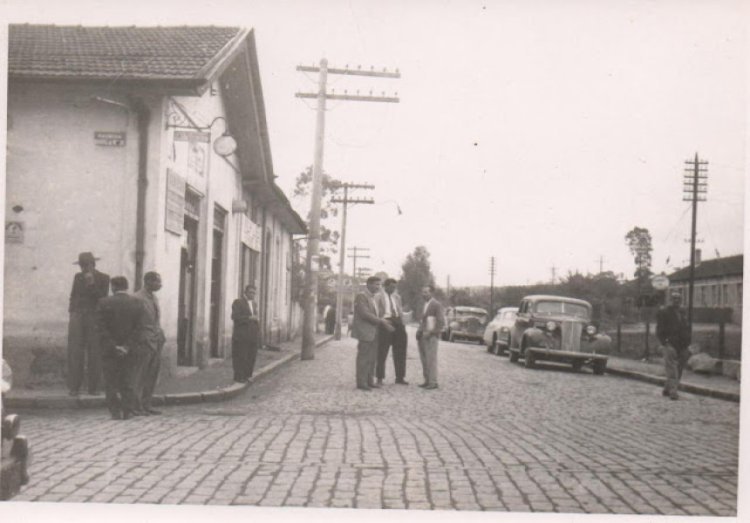Rua Rio Branco, centro de Mauá (Comparativo)