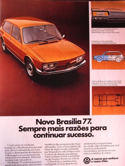Novo Brasilia 77, Sempre mais razões para continuar sucesso.