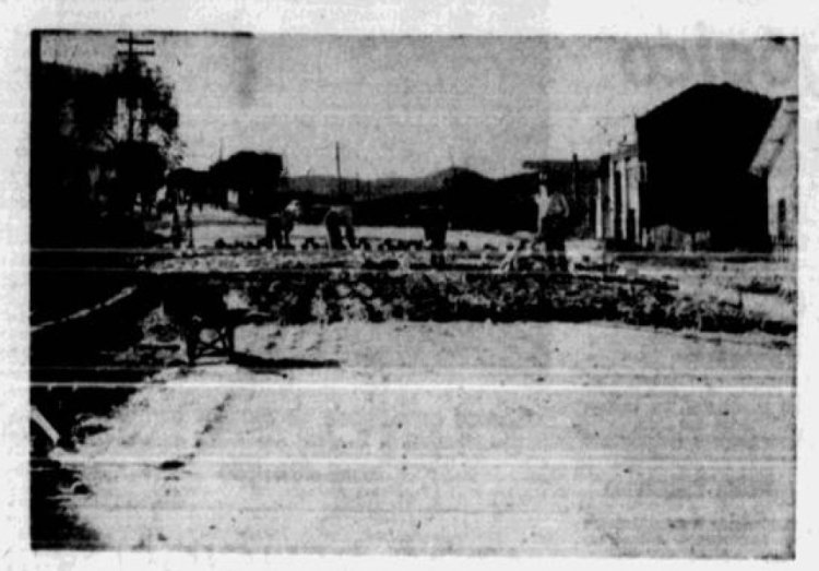 Avenida Dom José Gaspar é pavimentada (1967)