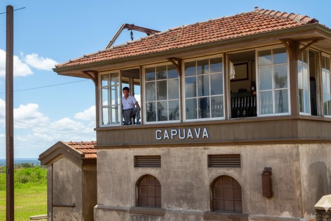 A Cabine da estação Capuava como você nunca viu