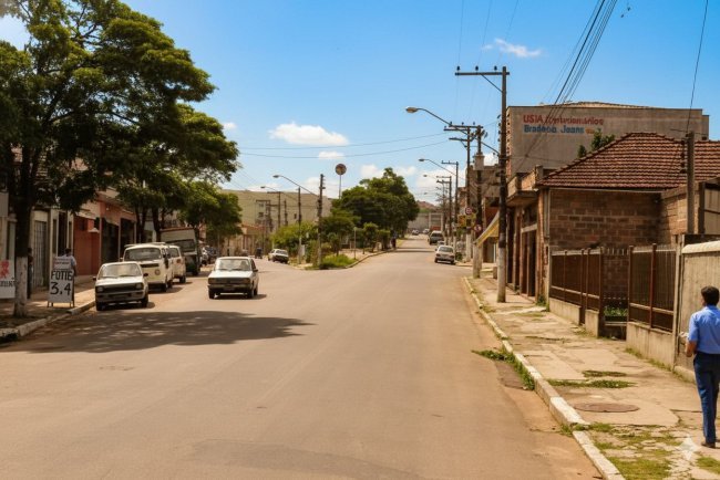 Avenida Barão de Mauá em 1985