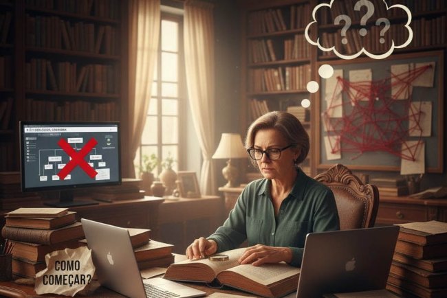 Poucas pessoas sabem pesquisar a própria genealogia corretamente