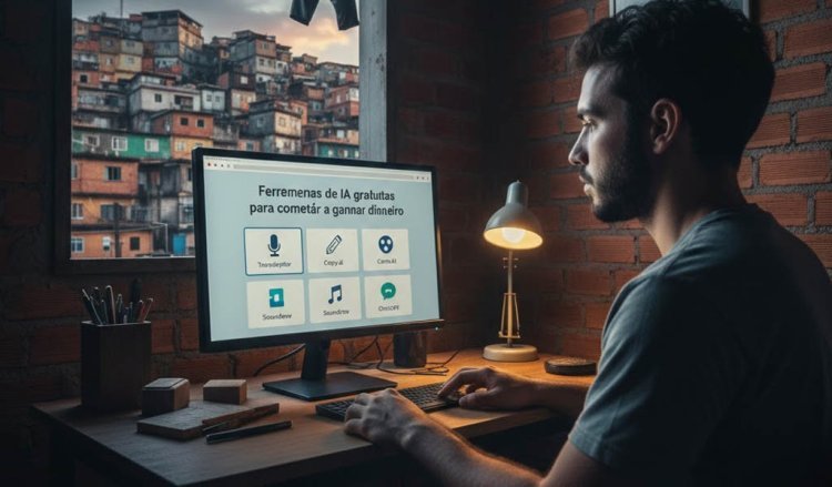 Ferramentas de IA gratuitas para começar a ganhar dinheiro