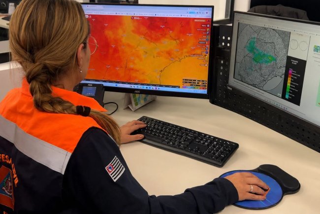 Clima híbrido: estado de SP registra chuva de granizo e incêndios em vegetação neste sábado (29)