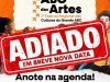 ABC DAS ARTES É ADIADO