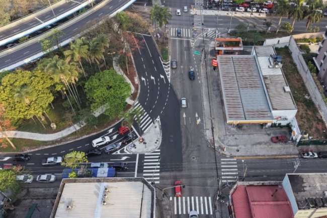 Santo André entrega obra viária no bairro Jardim para melhorar fluidez no trânsito