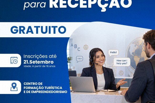 Curso de Inglês para Recepção – Gratuito!