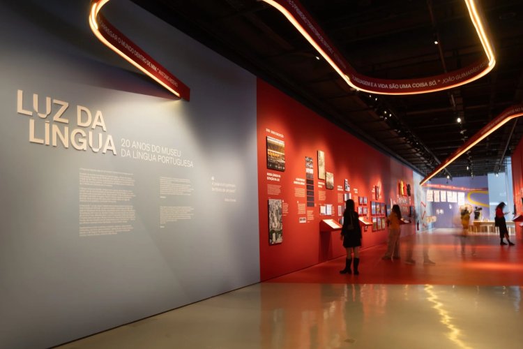 Museu da Língua Portuguesa celebra 20 anos com nova mostra e glossário em setembro