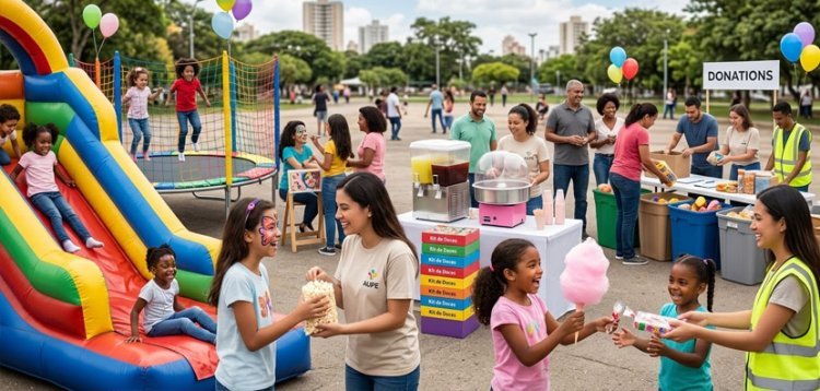 AUPE promove ação social em comemoração ao Dia das Crianças em Santo André e São Caetano