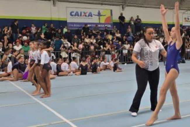 Grande atração dos Jogos Escolares, Ginástica Artística de São Bernardo reúne mais de 400 atletas na edição 2026