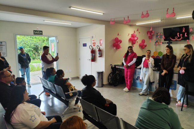 Ribeirão Pires reforça conscientização sobre o câncer de mama com ações do Outubro Rosa em duas...