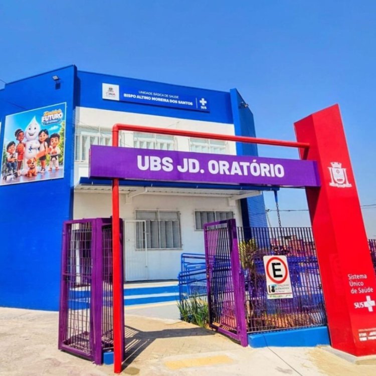 UBS Oratório é reinaugurada e completa ciclo de quatro unidades revitalizadas em Mauá em setembro